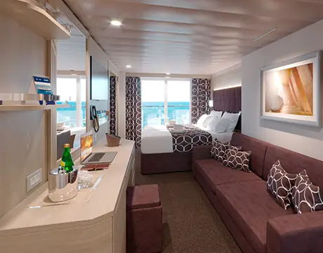 Deluxe Balcony ( Module 17 sqm - Balcony 3 sqm - Decks 16 )