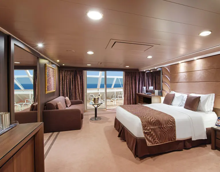 MSC Yacht Club Grand Suite ( Module 26 sqm - Balcony 6 sqm - Decks 15-16 )