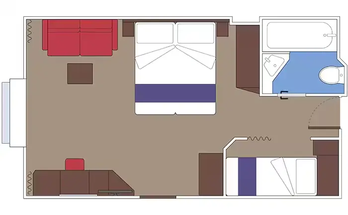 Premium Ocean View ( Module 25 sqm - Decks 9-11 )