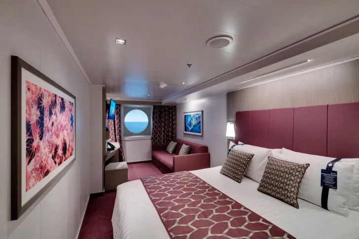 Deluxe Ocean View ( Module 17 sqm - Decks 5 )