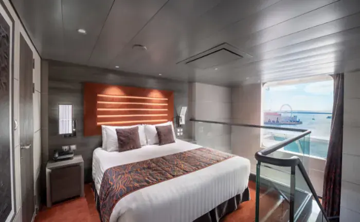 MSC Yacht Club Duplex Suite with whirlpool bath ( Module 59 sqm - Balcony 23 sqm - Decks 9-12)