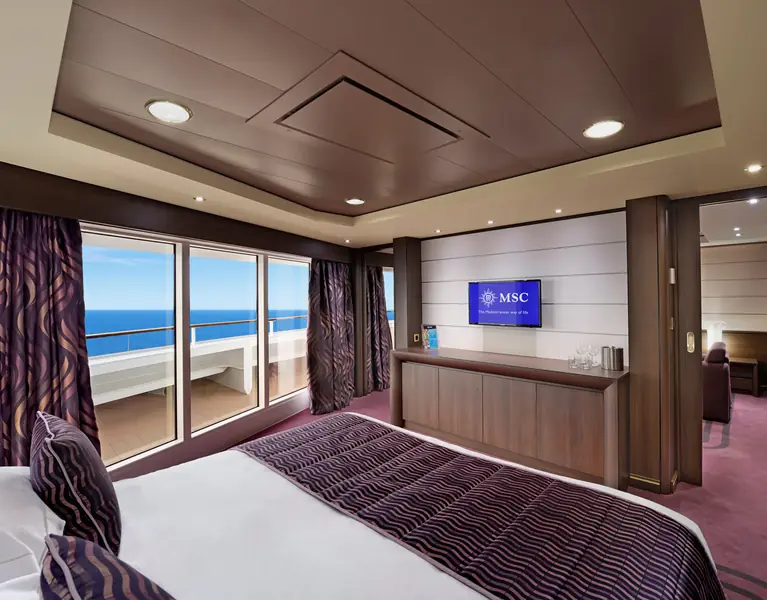 MSC Yacht Club Executive & Family Suite ( Module 40-51 sqm - Decks 12 )