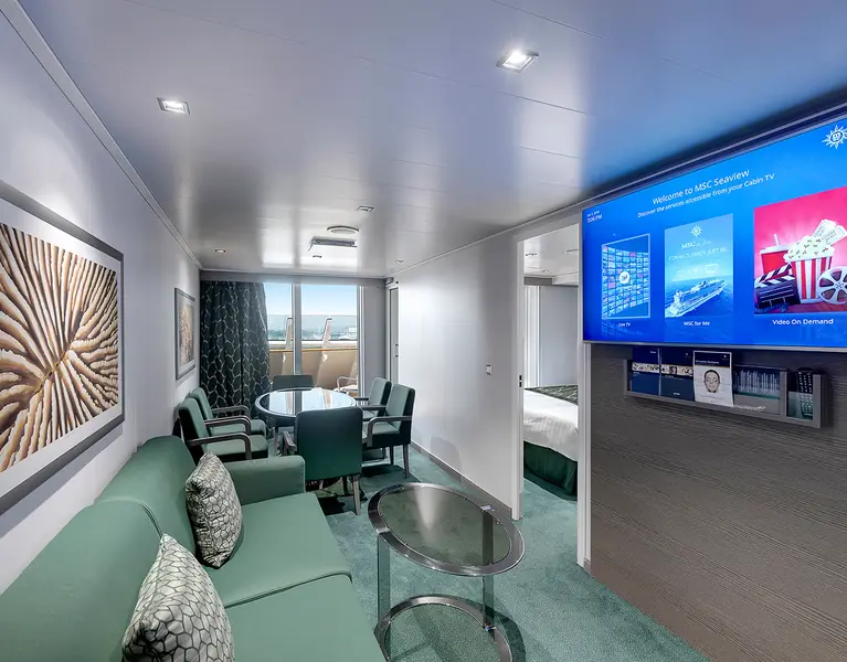 Two-Bedroom Grand Suite Aurea ( Module 49 sqm - Balcony 17 sqm - Decks 11-14 )