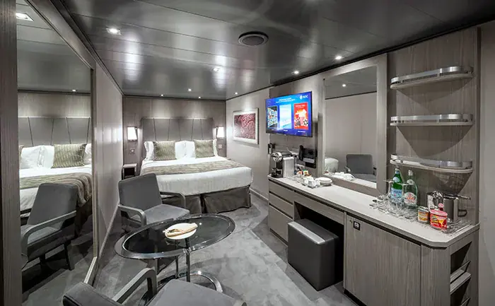 MSC Yacht Club Interior Suite ( Module 21 sqm - Decks 16-19 )