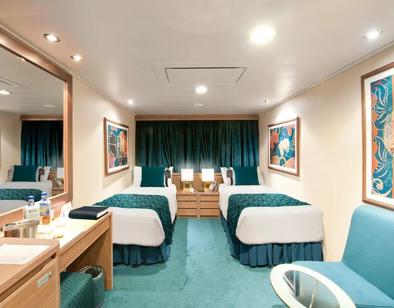 Deluxe Ocean View with obstructed view ( Obstructed view - Module 16 sqm - Decks 8 )